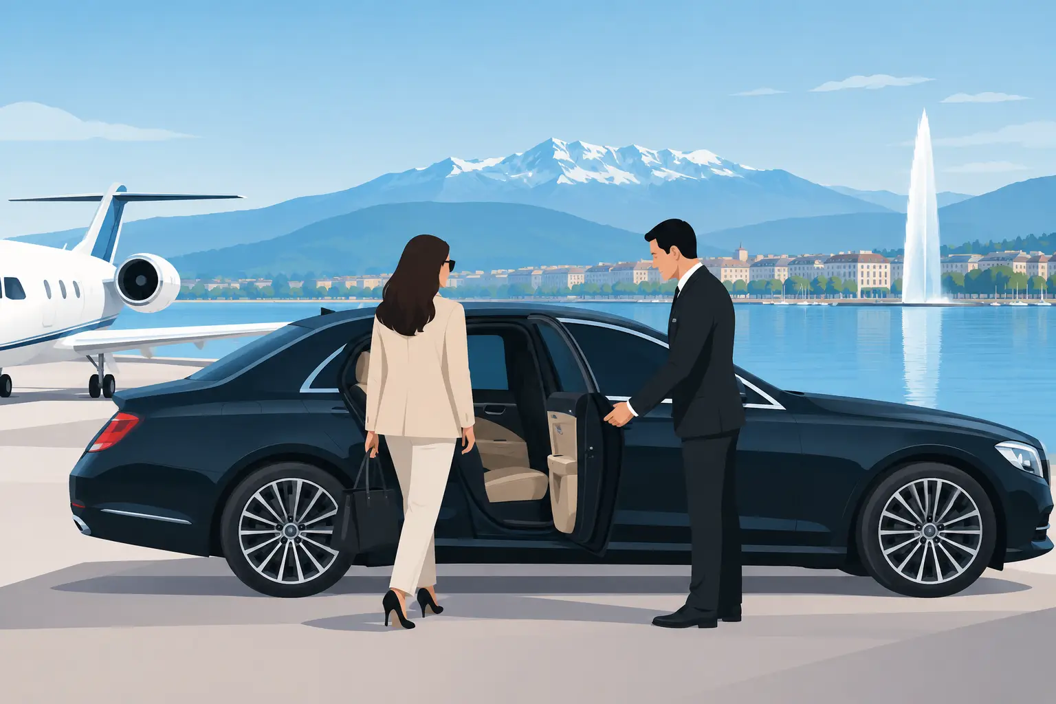 Transfer From Geneva: Private Chauffeur Options